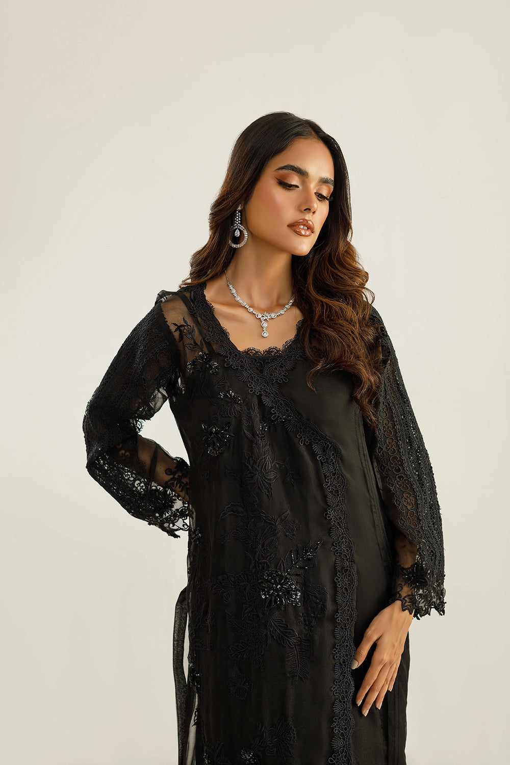 Saya - Black Dress by Nadia