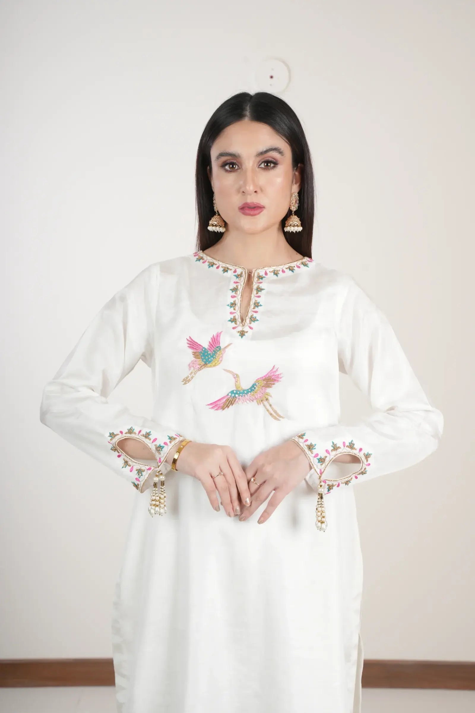 Parisa - White Dress Design