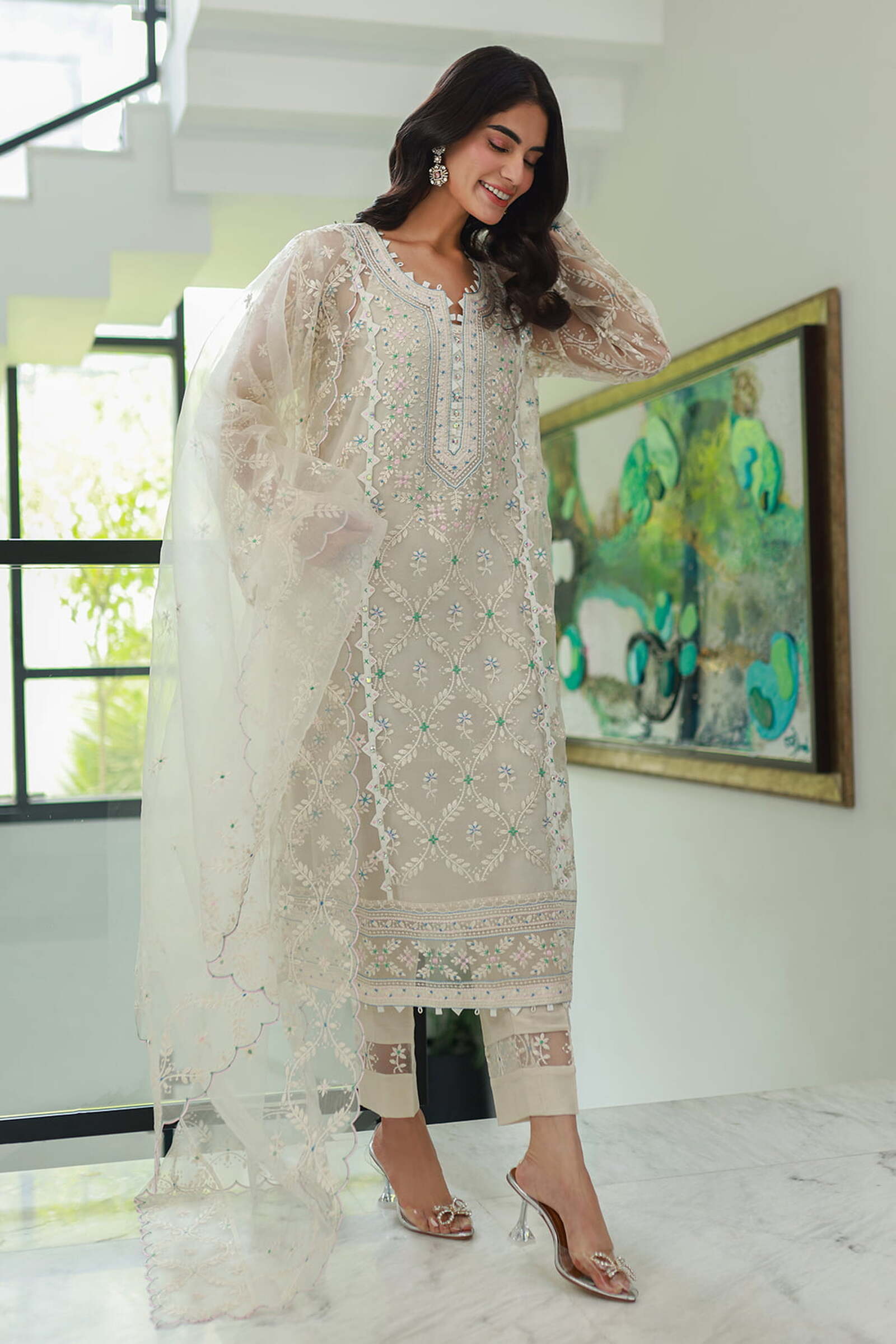 Ivory White by Nadia Khan Official