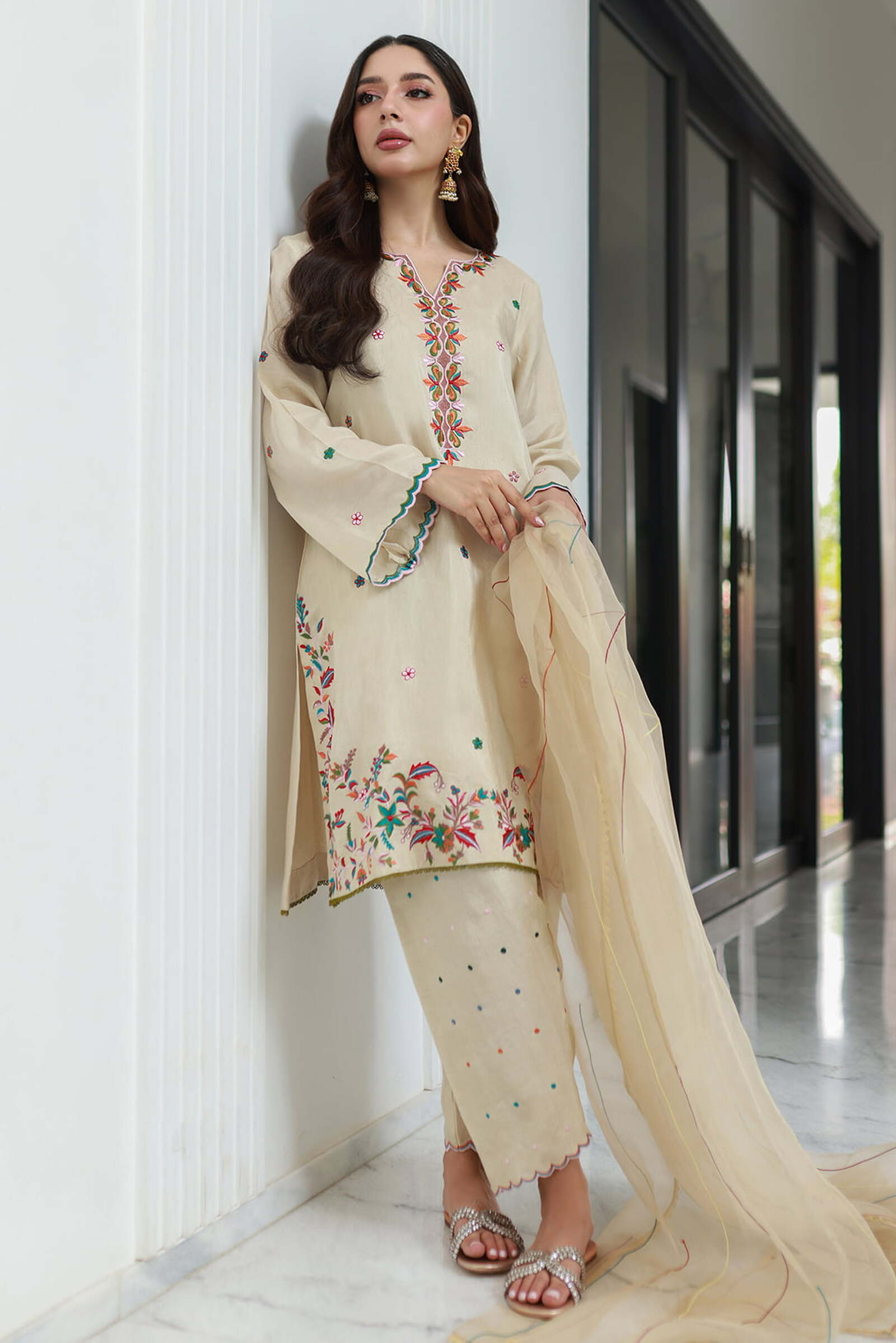 Pastel Cream by Nadia Khan