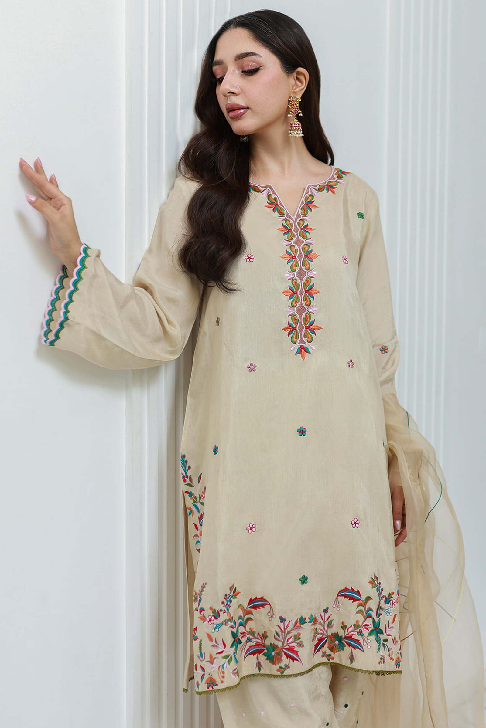 Pastel Cream by Nadia Khan