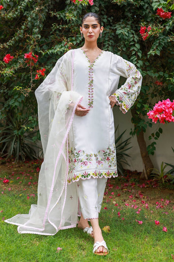 Floral White By Nadia Khan Studio
