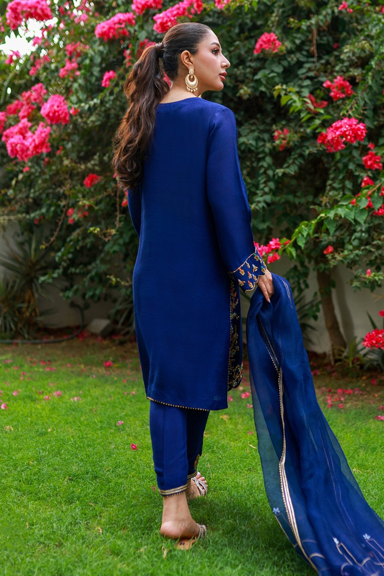 Azure Blue By Nadia Khan Studio