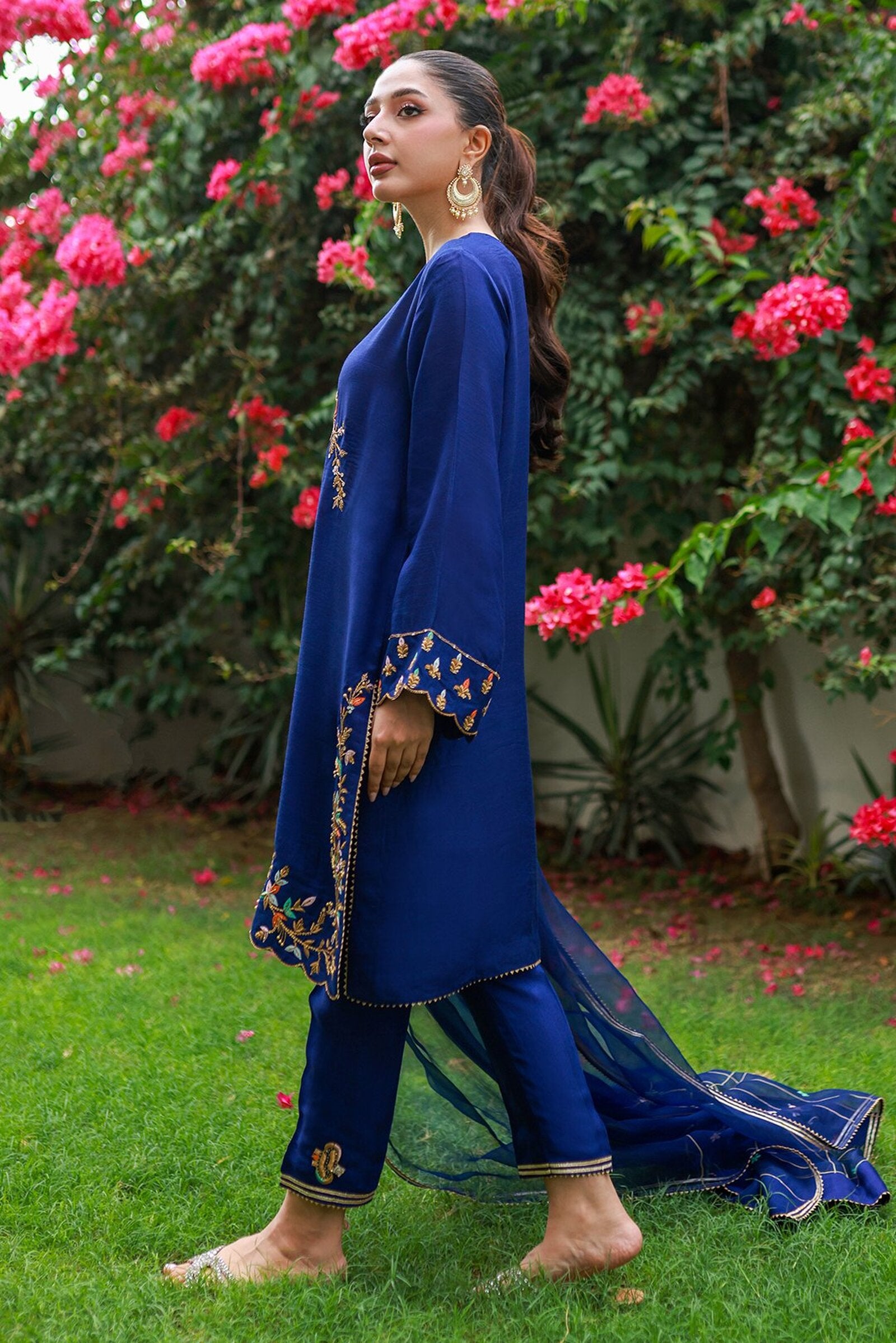 Azure Blue By Nadia Khan Studio