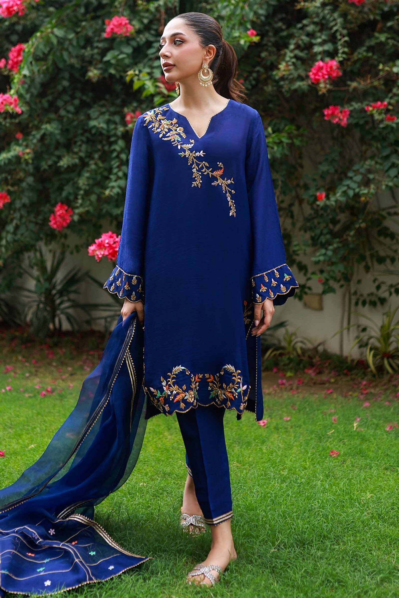 Azure Blue by Nadia Khan