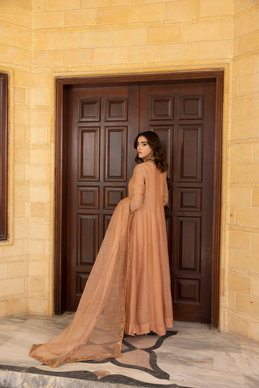 Peachy Dream by Nadia Khan