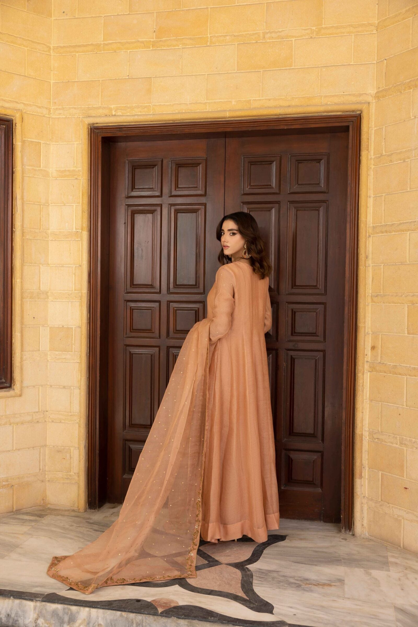 Peachy Dream by Nadia Khan