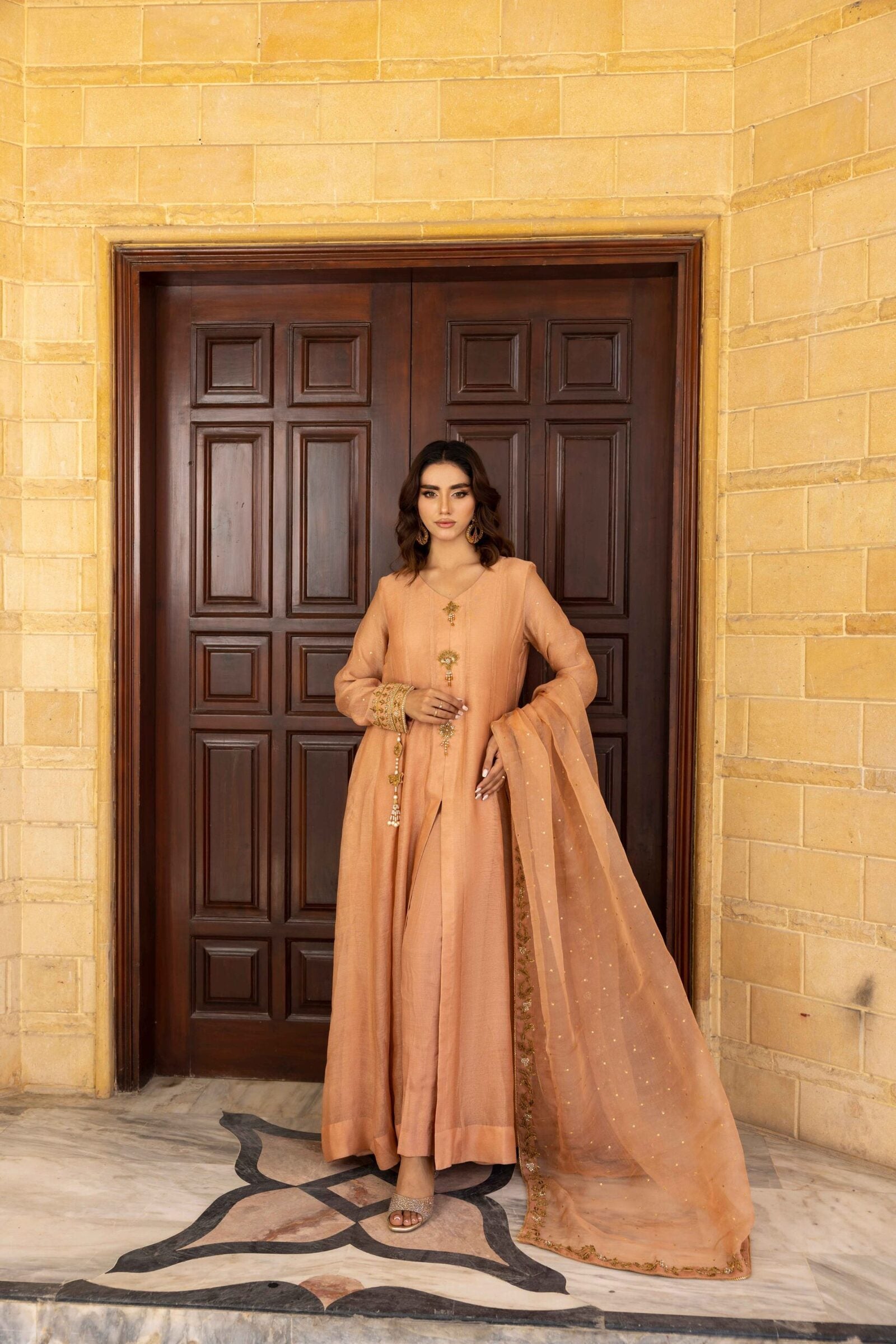 Peachy Dream by Nadia Khan