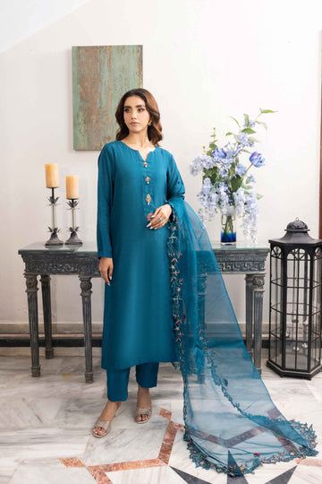 Dark Turquoise By Nadia Khan Studio