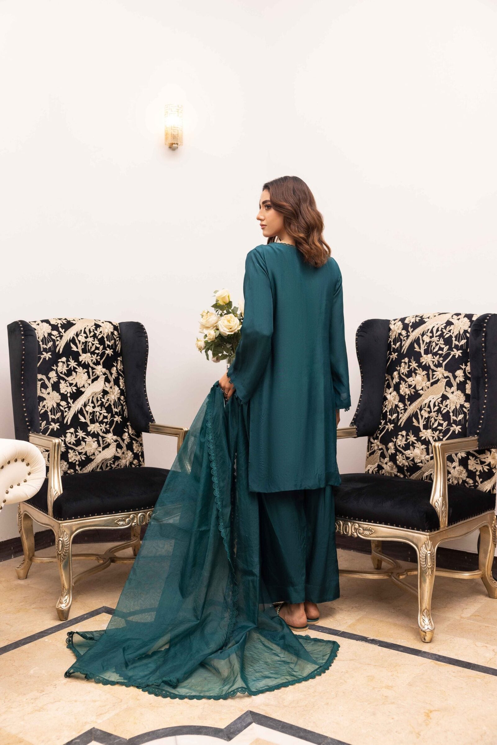 Pine Green By Nadia Khan Studio