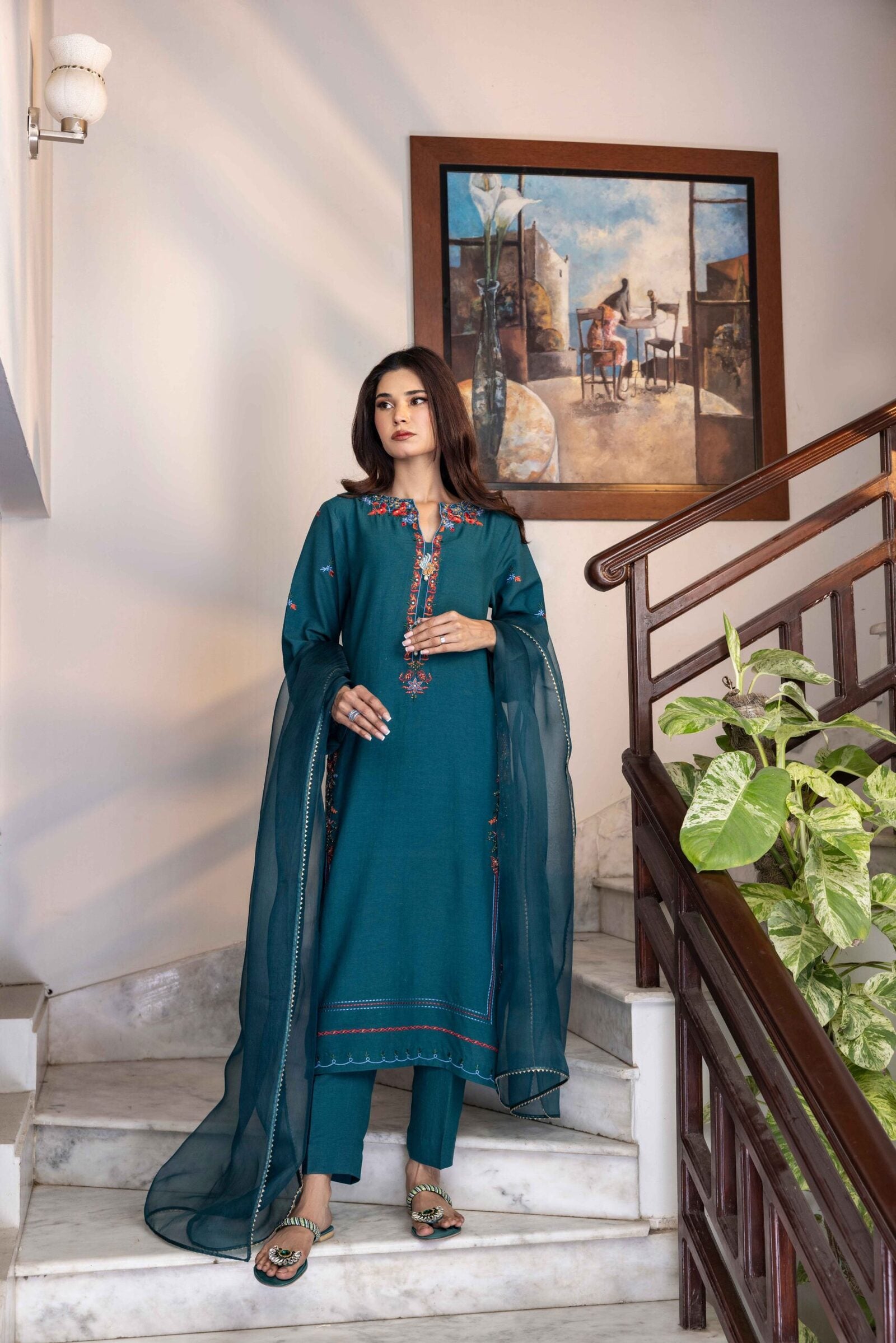 Teal by Nadia Khan Official